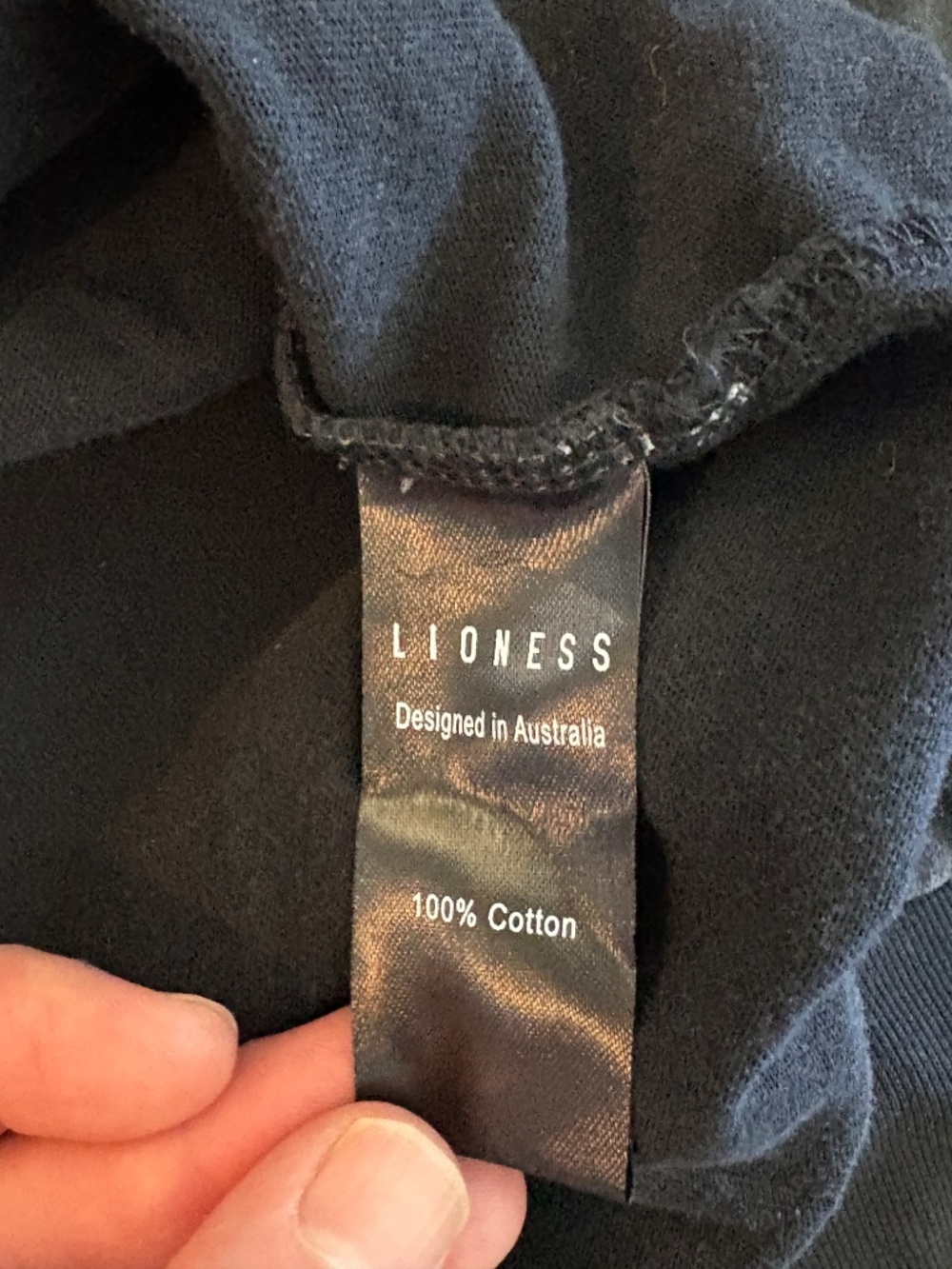 Lioness x Revolve All Stars Long Sleeve Top Black White Stripe Small Cotton - Picture 8 of 10